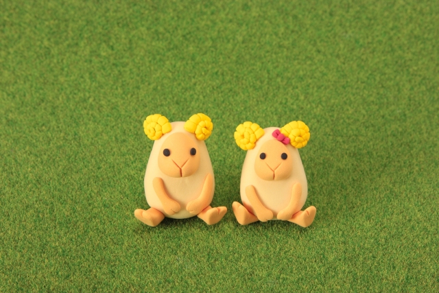 2匹のひつじ